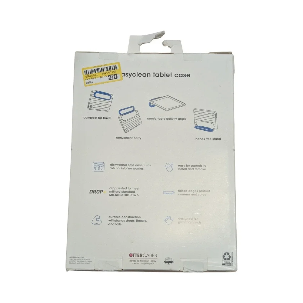 BbN‎ OtterBox EasyClean Kids Tablet Case for Apple iPad Mini (6th Gen) - NEW